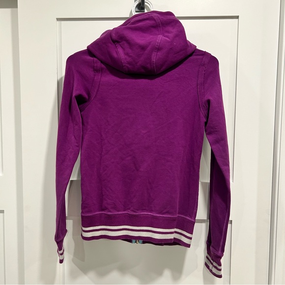 Lululemon purple zip up hoodie jacket. Size 2. - Picture 4 of 8